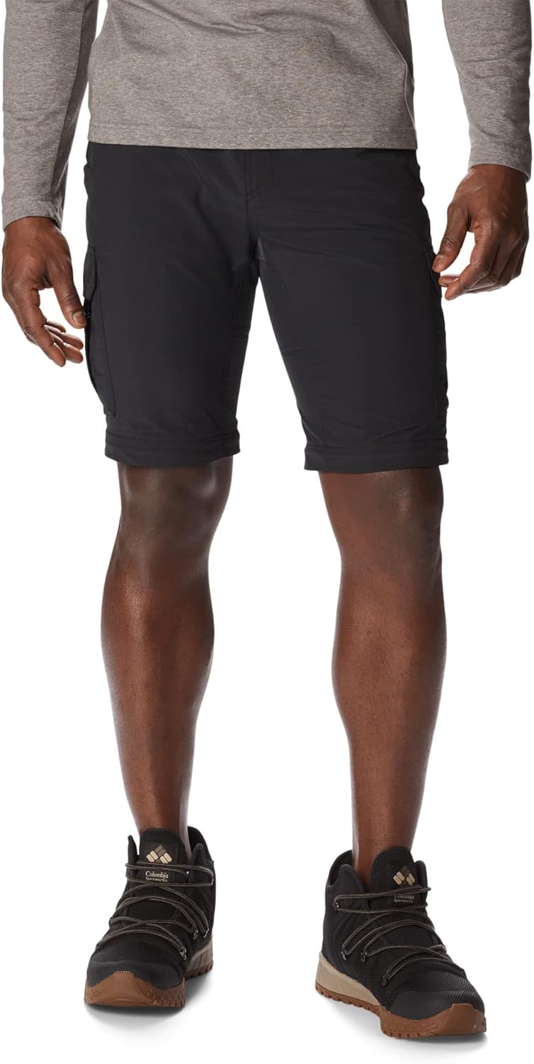 Columbia Herren Cargohose Schwarz 30W / 32L, Schwarz 30W / 32L