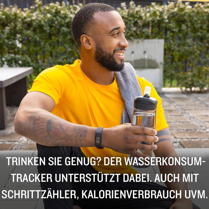 Garmin vívosmart 5 – Fitness-Tracker mit extragrossem OLED-Touchdisplay, Gesundheitsfunktion wie Sch