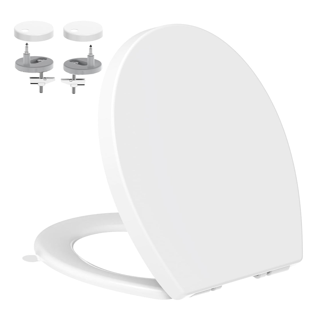 YEAUPE PRO Toilettendeckel mit Absenkautomatik, WC-Sitz mit Quick-Release-Funktion und Softclose Abs