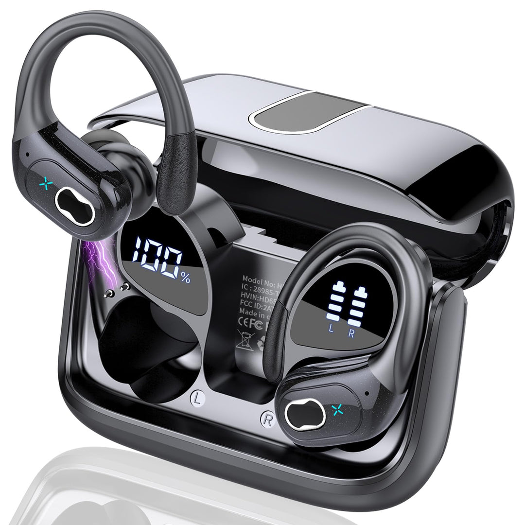 AI Kopfhörer Übersetzer, 3-in-1Bluetooth 5.4 Echtzeit Sprachübersetzer Kopfhörer 164 Sprachen mit Ap