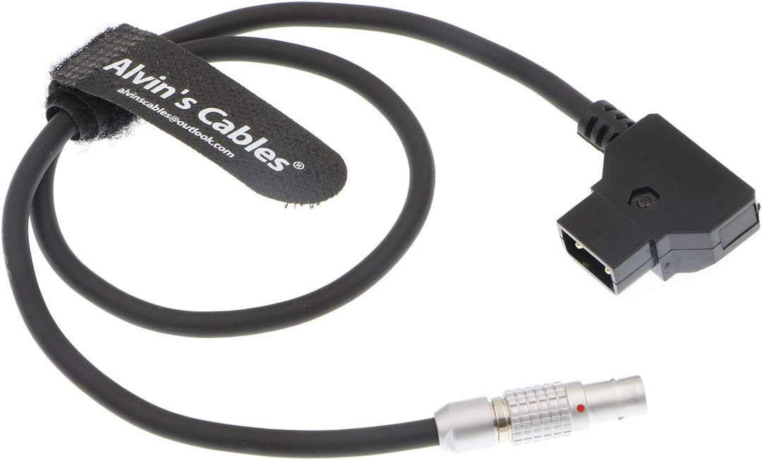 Alvin's Cables 2 Pin Buchse auf D-Tap Stromkabel für Red Komodo Kamera 50CM 50CM gerade 2-polig, 50C