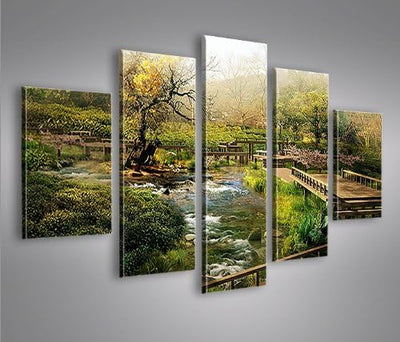 islandburner Bild Bilder auf Leinwand China Landschaft MF XXL Poster Leinwandbild Wandbild Dekoartik