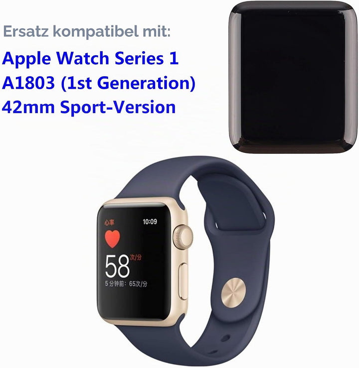 swark LCD Display Compatible with Apple Watch Series 1 A1803 (1st Generation) A1554 42mm Sport Versi