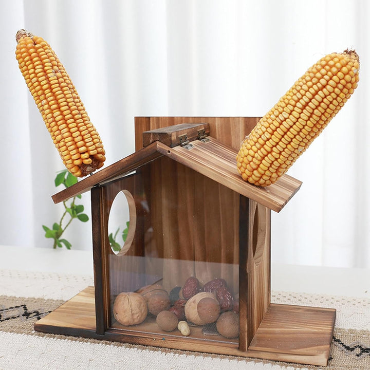 Eichhörnchen-Futterhaus, Eichhörnchen-Futterkasten | Futterhaus für Eichhörnchen aus,Grosse Futterbo