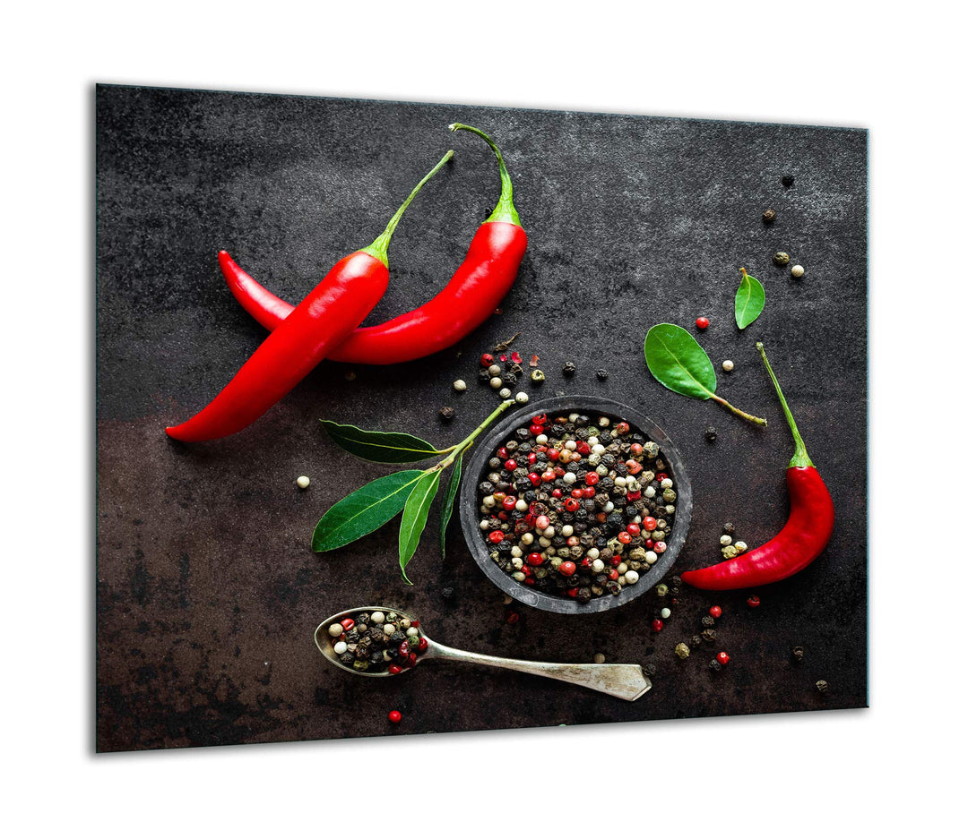 TMK ArtDeko Herdabdeckplatte 1 Teilig 60x52 cm – Spritzschutz Herdabdeckung – Herdschutz aus Sicherh