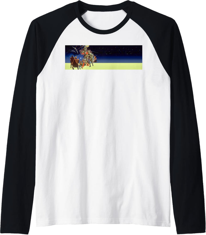 Battlestar Galactica Retro Stripe Raglan