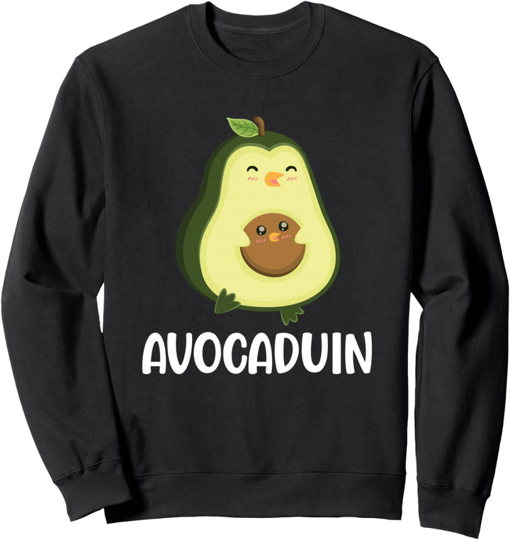 Avocaduin Pinguin Vegan Avocado Sweatshirt