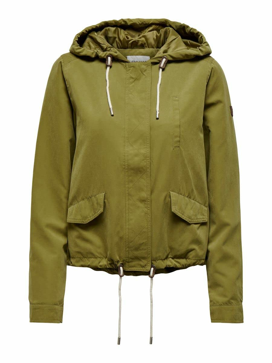 ONLY Damen Onlskylar Parka Jacket Cc OTW Jacke XS Olive Drab, XS Olive Drab