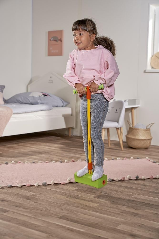 Simba 107306087 - Pogo Jumper, extra weiche Sprungplattform, Springen, Hüpfen, Stelzen, Gartenspielz
