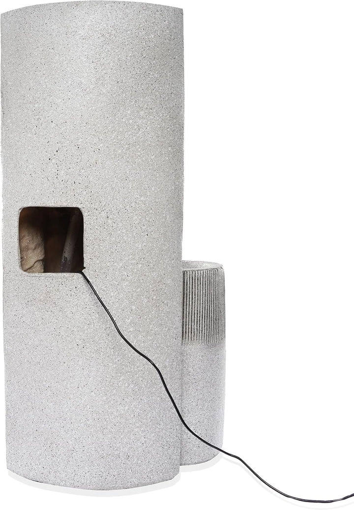 Solar Gartenbrunnen Smart Fountain - extragrosses 5 Watt Solarmodul, Solarpumpe mit Direktbetrieb -