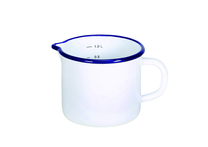 Karl Krüger 412/B Husum Milchtopf, Weiss 12 cm Weiss, 12 cm Weiss