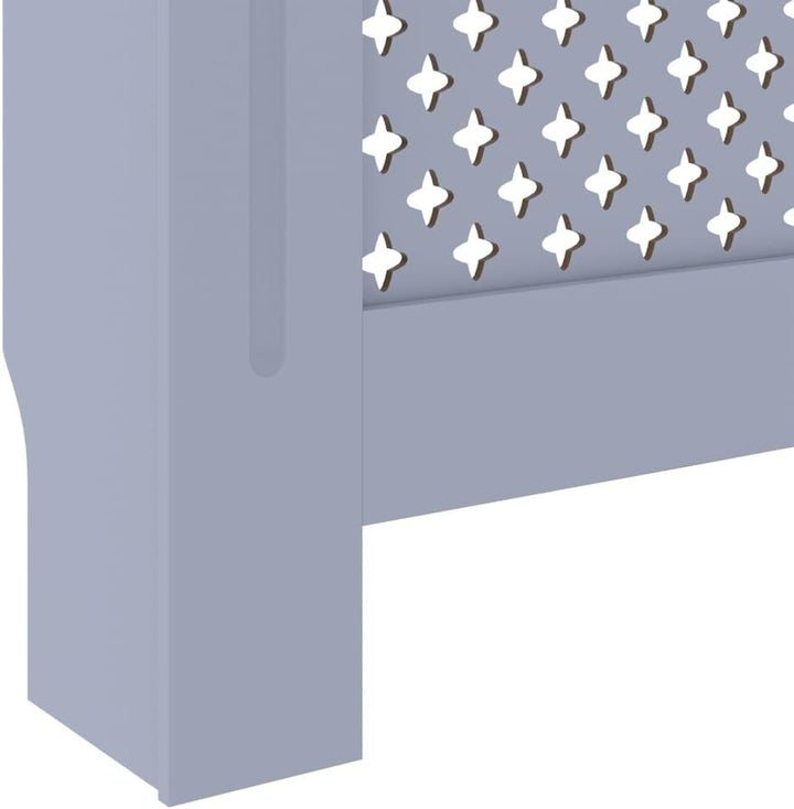 Wohnzimmer Heizkörperabdeckung 78x19x81.5 cm MDF Heizkörperverkleidung Dekorative Wabenmuster Design