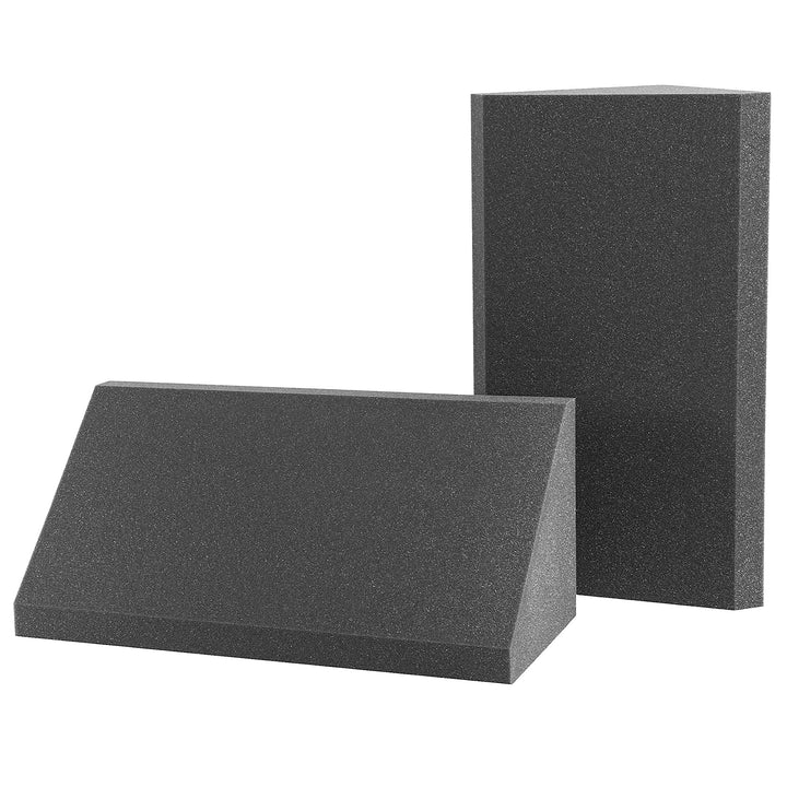 AcousPanel Bass Trap Absorber Studio Pro 2 Stücke von 59x37x26cm Anthrazitgrau Unkomprimiert
