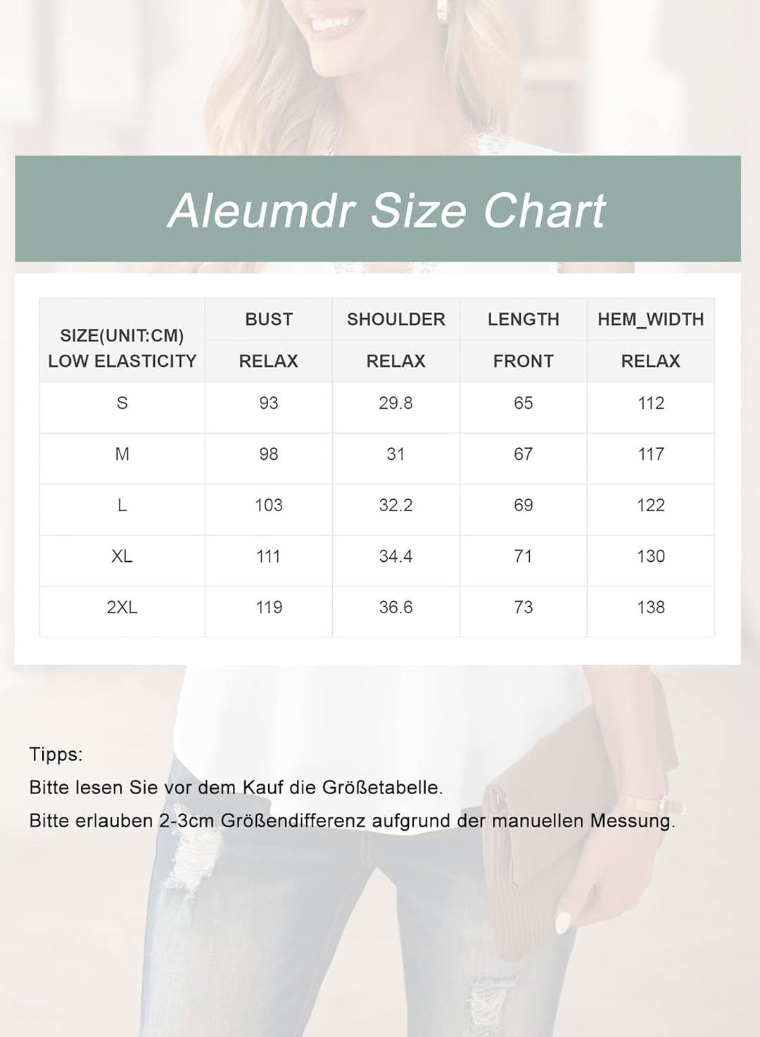 Aleumdr Top Damen Sexy Top V-Ausschnitt Top mit Spitze Ärmellose Tank Top Weste Slip Sommer Strand V