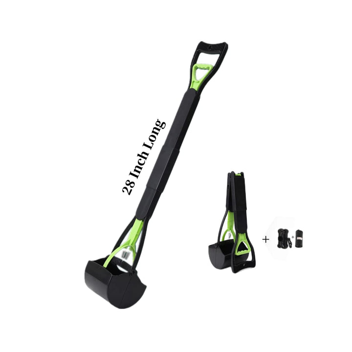 Dog Pooper Scooper, 71,1 cm langer Griff, Walking Poo Remover Greifer Picker für die Reinigung von m