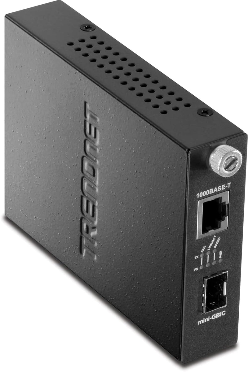 TRENDnet TFC-FSFP 100BASE-T zu SFP Glasfaser Medien Konverter, Fast Ethernet zu SFP Medien Konverter