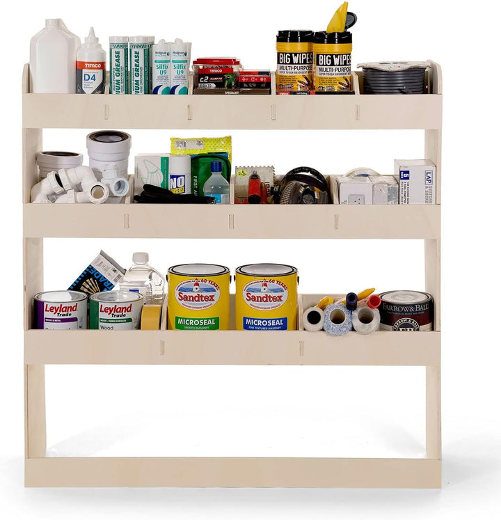 Vanify - Kompatibel mit Renault TRAFIC L2 2015+ Fahrzeugeinrichtung Fahrzeugregale, Beifahrerseite R