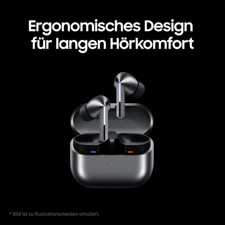 Samsung Galaxy Buds3 Pro Kabellose Bluetooth-Kopfhörer, Active Noise Cancelling (ANC), Adaptive Gerä