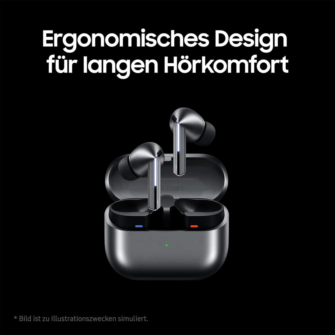 Samsung Galaxy Buds3 Pro Kabellose Bluetooth-Kopfhörer, Active Noise Cancelling (ANC), Adaptive Gerä