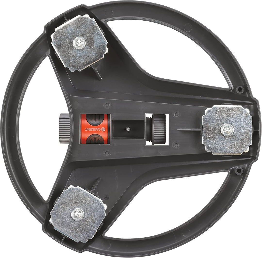 Gardena 6984BZMX ZoomMaxx Sprinkler, auf Schlitten mit Timer 2400 m². FT Mit Schlitten und Timer, 24