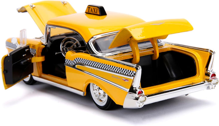 Jada JA30290 1:24 Deadpool Taxi mit Figur, Mehrfarbig