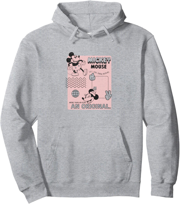 Disney Mickey And Friends Mickey Mouse An Original Poster Pullover Hoodie