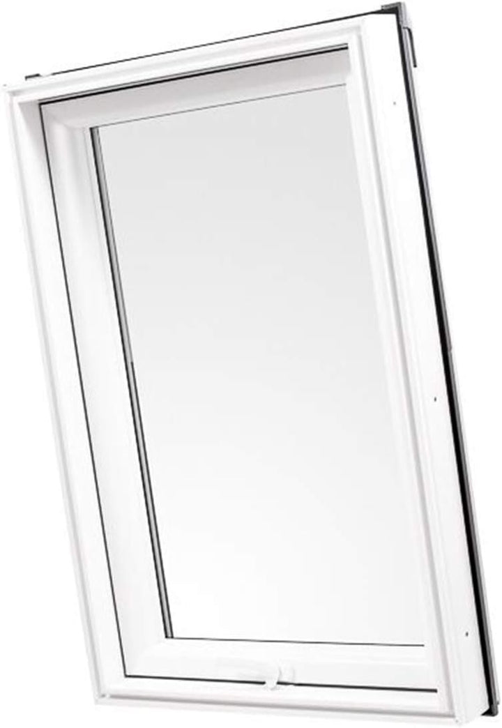 Kunststoff Dachfenster 78x140 cm - Günstig! Blitzversand! - Hoch-Schwingfenster SKYLIGHT PVC mit 2-f