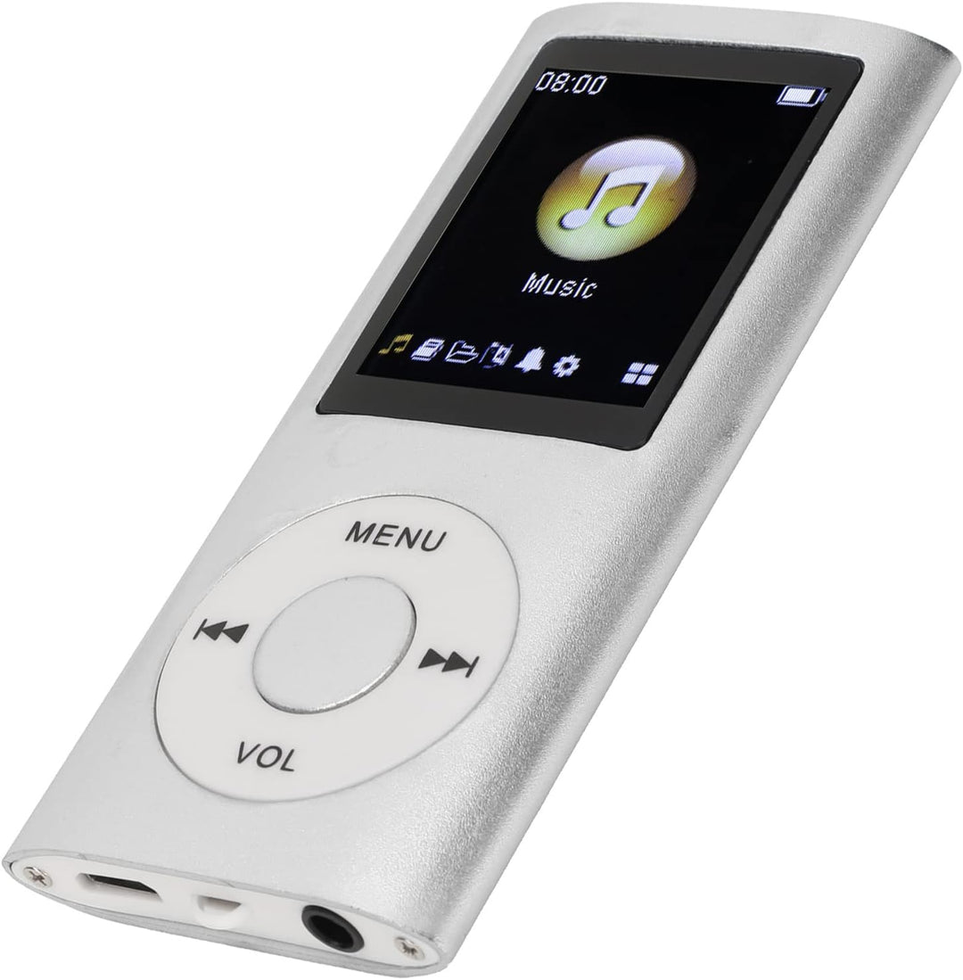 MP3-Player, Musik-Player mit 1,8-Zoll-LCD-Bildschirm, USB-Anschluss, Schlanker, Klassischer Digitale