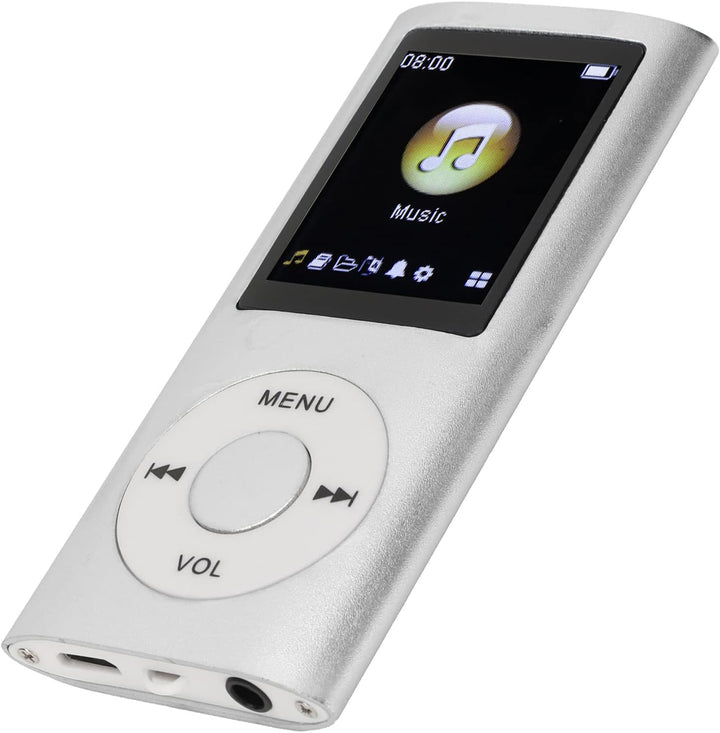 MP3-Player, Musik-Player mit 1,8-Zoll-LCD-Bildschirm, USB-Anschluss, Schlanker, Klassischer Digitale