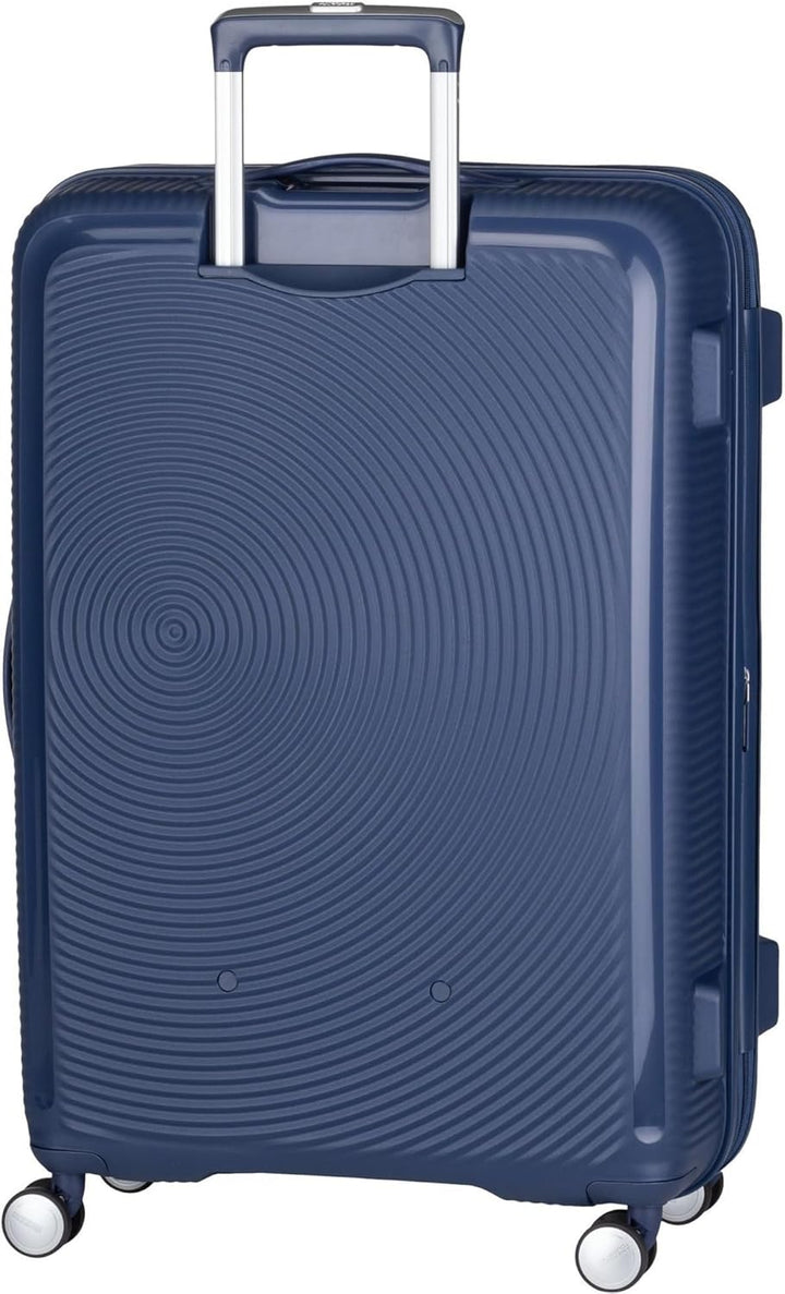 American Tourister Soundbox - Spinner L Erweiterbar Koffer, 77 cm, 110 L, Blau (Midnight Navy) Blau