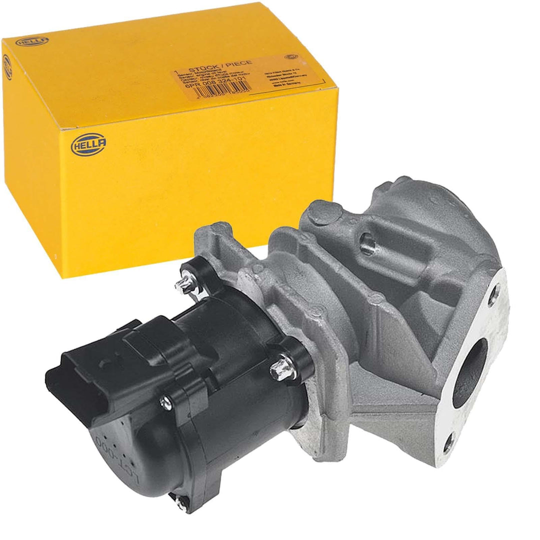HELLA 6NU 010 171-101 AGR-Ventil - 12V - elektrisch - mit Dichtung - mit Schelle