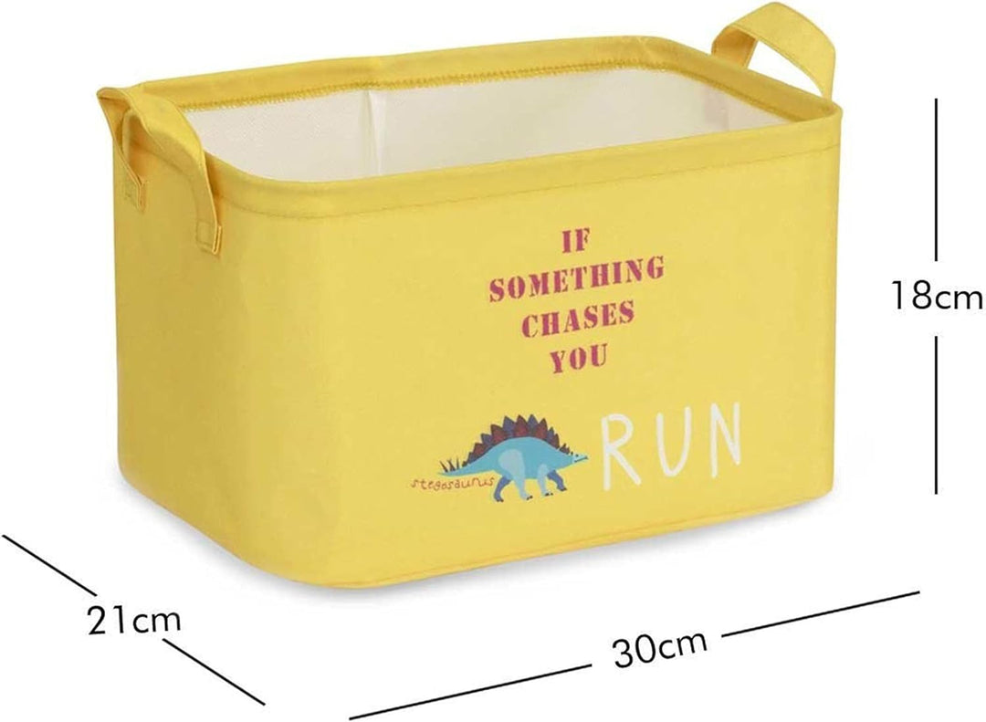 Ocean Home Textile 6er Set Dinosaurier Aufbewahrungskorb für Kinderzimmer, Faltbare Aufbewahrungsbox