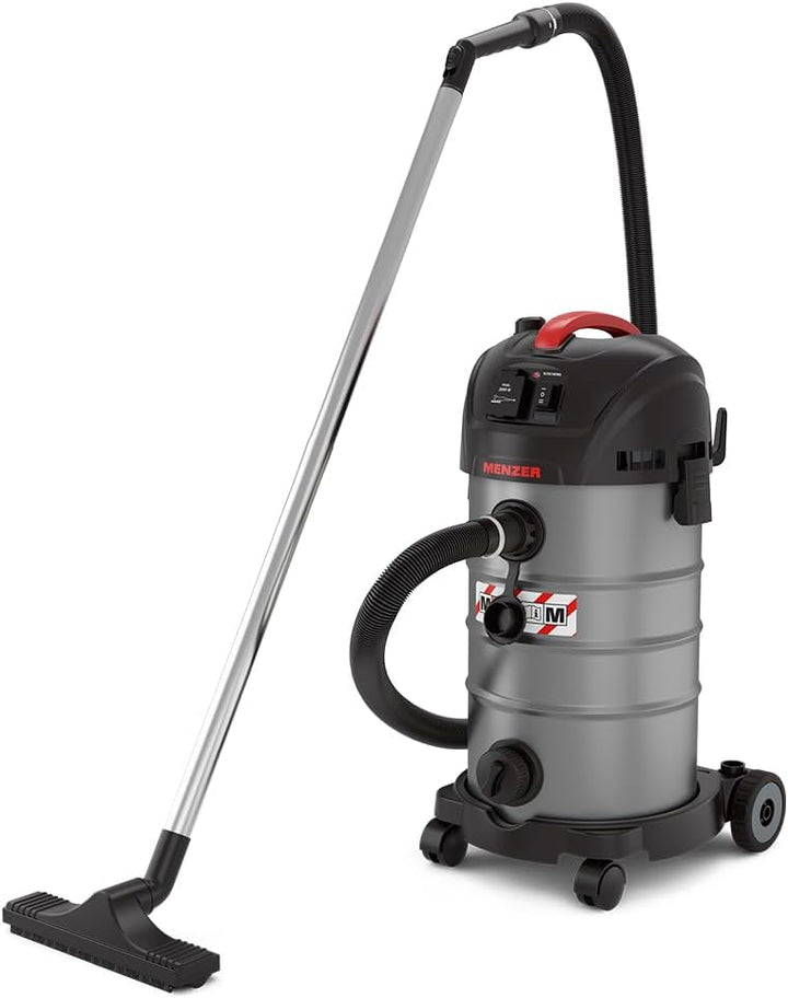 MENZER Sicherheitsstaubsauger (Nass- und Trockensauger) VCM 330, Staubklasse M, 30 Liter, komplette