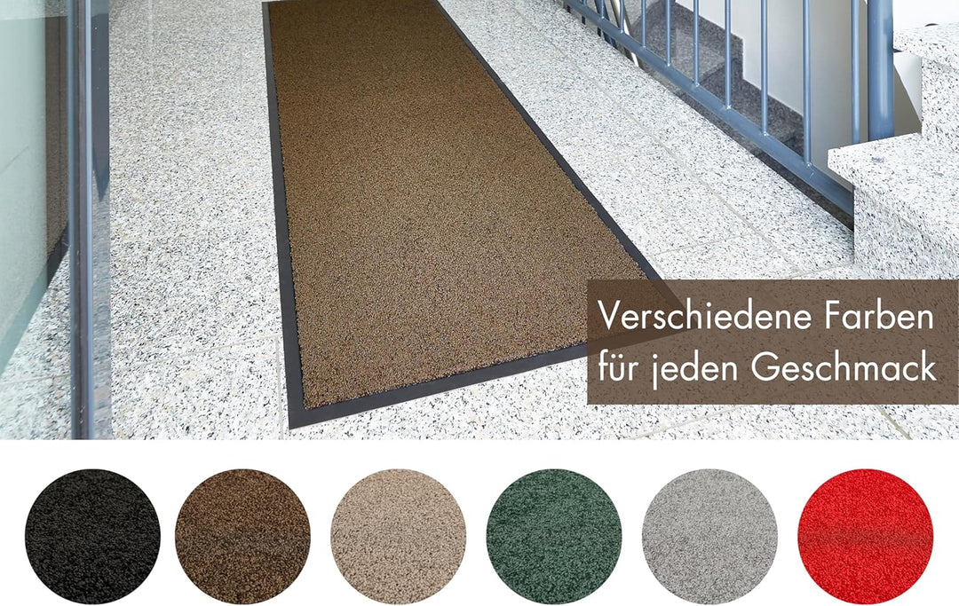 andiamo Fussmatte Verdi - Schmutzfangmatte für den Hauseingang - ideal als Fussmatte innen oder als