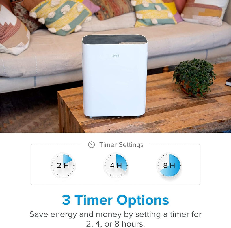 Levoit Luftreiniger Luftfilter mit H13 HEPA-Filter CADR 221 m³/h, Air Purifier gegen Allergien Gerüc