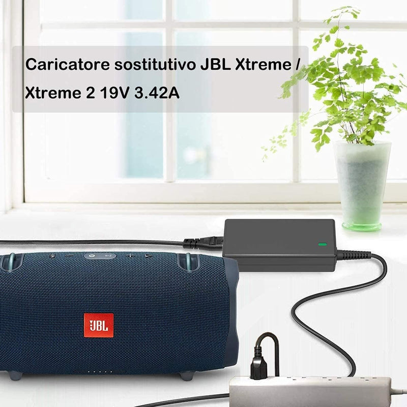 65W 19V Ladegerät für JBL Xtreme, Xtreme 2, JBL Boombox, Xtreme Special Edition Extreme Tragbarer Bl