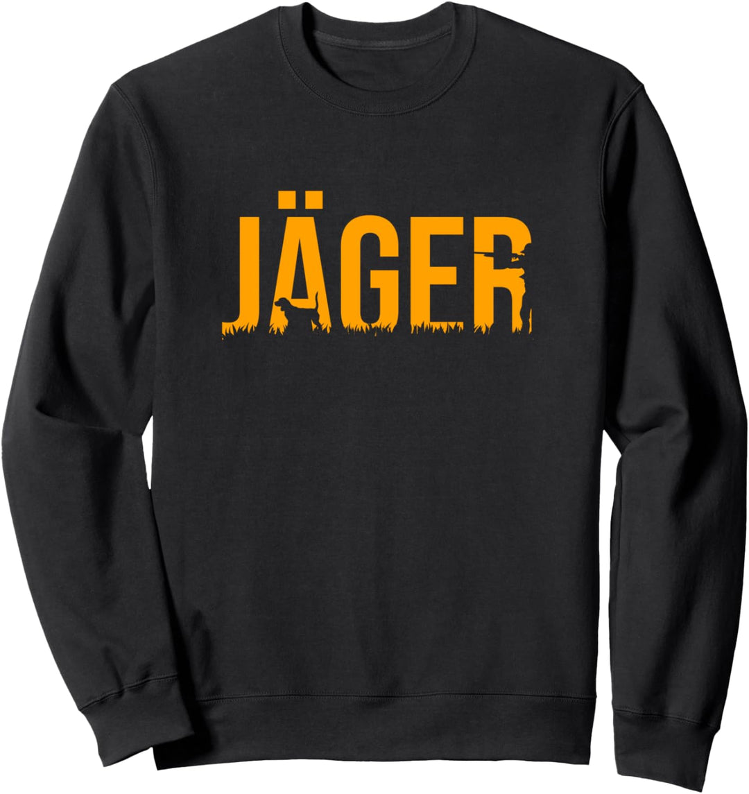 Jäger mit Jagdhund Deutsch Kurzhaar Jagen Jagd Sweatshirt