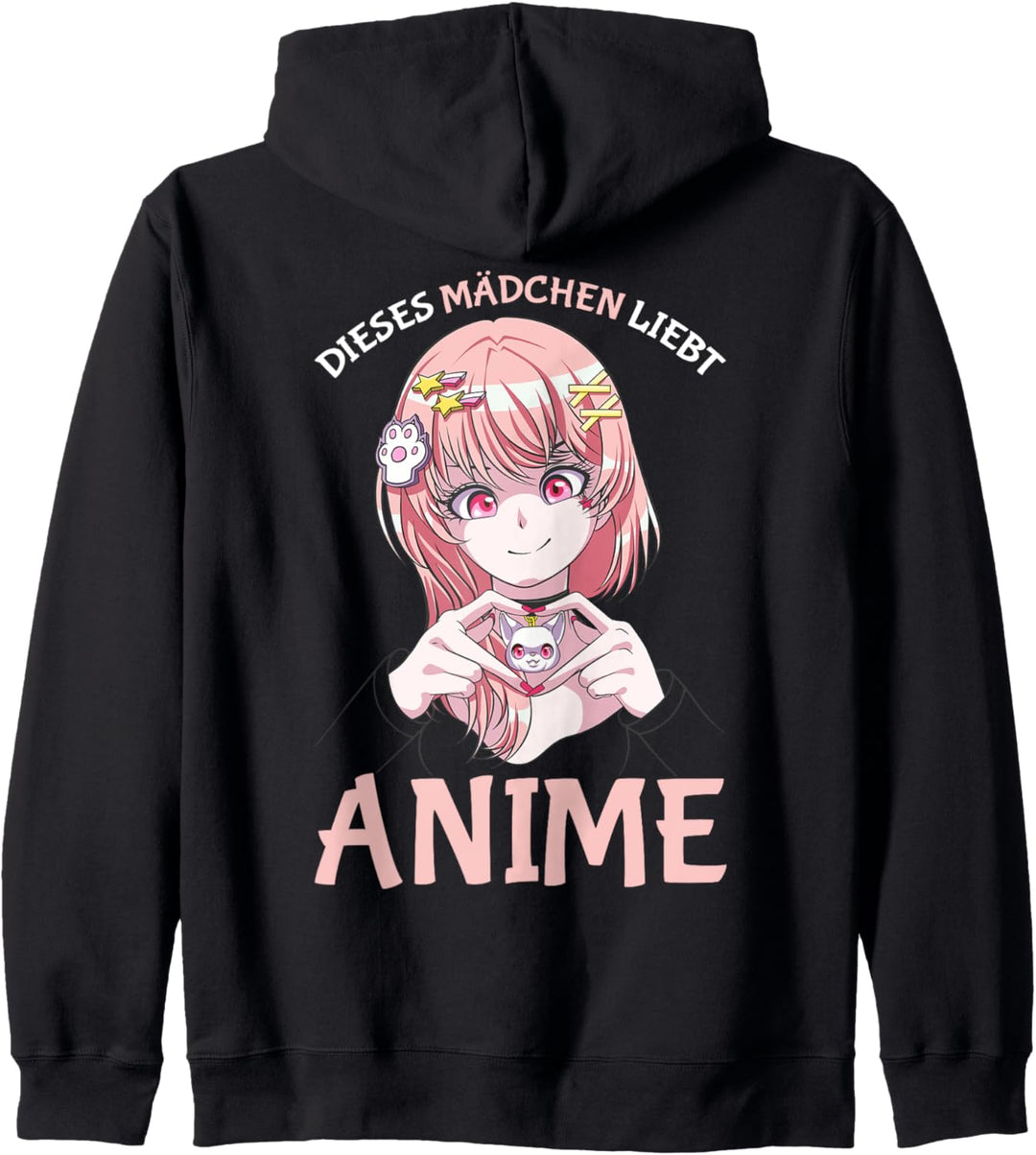 Anime Mädchen Kinder Manga Anime Merch Kapuzenjacke