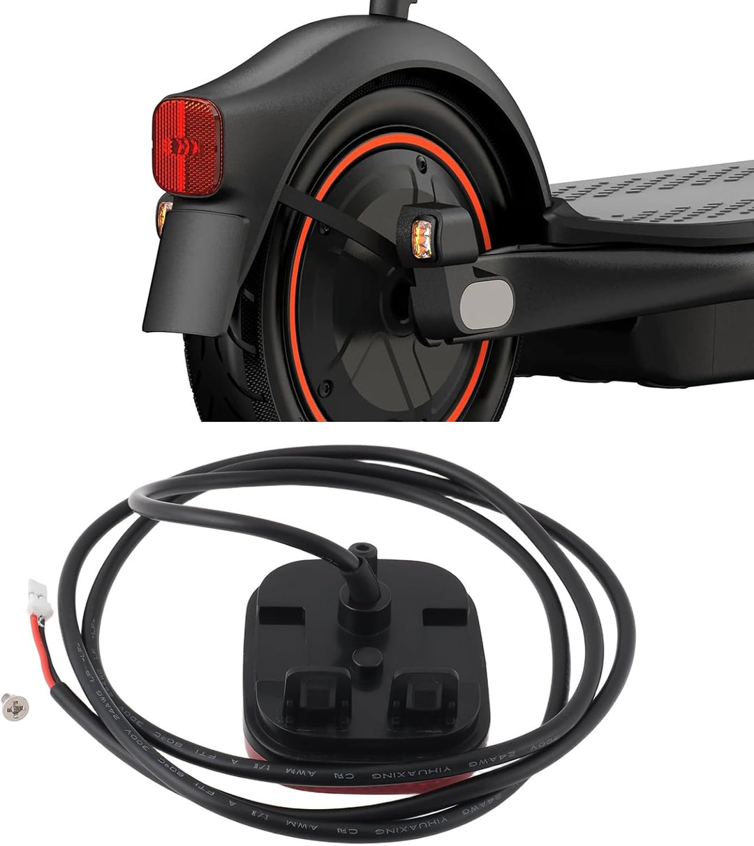 EMSea 1 x Rücklicht für Elektroroller, kompatibel mit Ninebot F D Max G2