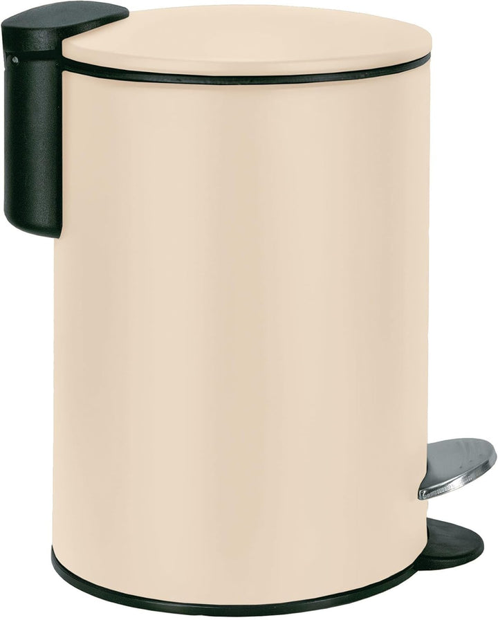Kosmetikeimer Silence, Farbe: Sandbeige, Material: Metall, Grösse: Eimer 3 Liter Länge 17 cm, Breite