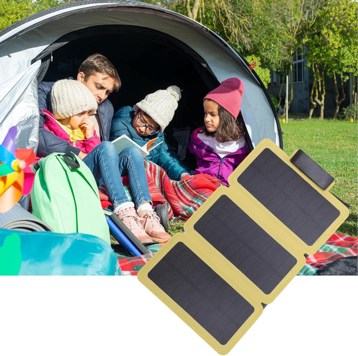 Tragbare Sonnenkollektoren, 30W Faltbare Sonnenkollektoren Ladegerät Doppelte Typ C Port Monokristal