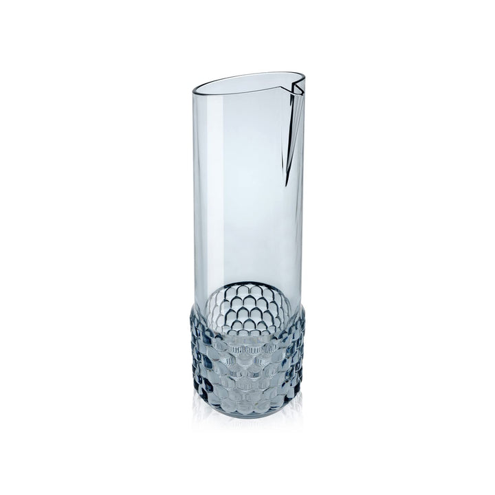 Kartell 1490E4 Jellies Family Karaffe, blau transparent Karaffe Blau, Karaffe Blau