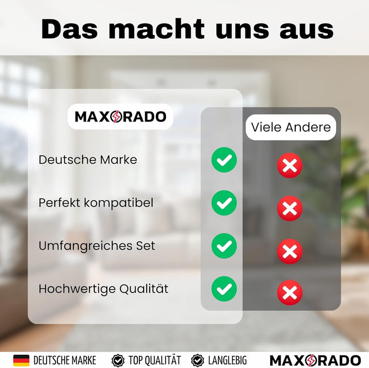 Rohr Düse Aufsatz 6-tlg Ersatzteile Set 35mm passend für Kärcher A K WD2 WD3 WD4 WD5 WD6 Verlängerun