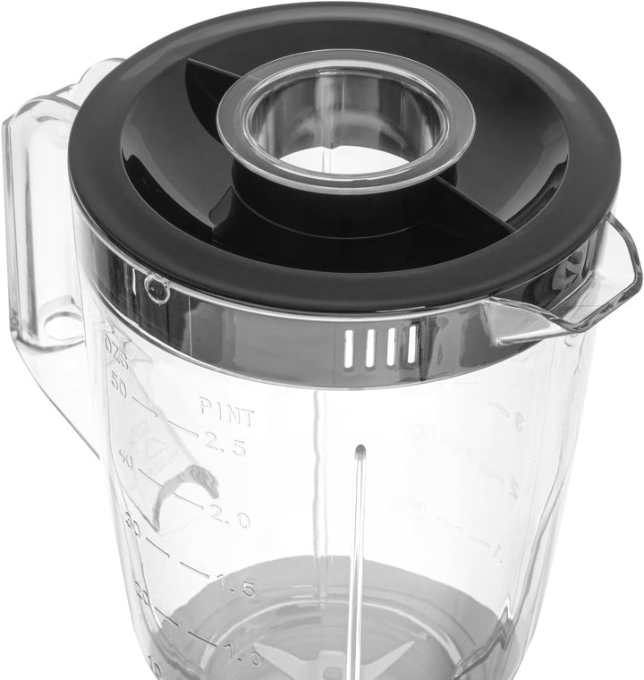 ADLER Praktischer Kunststoff-Mixer, 1000 W, 1,5 l Behälter, Impulsfunktion