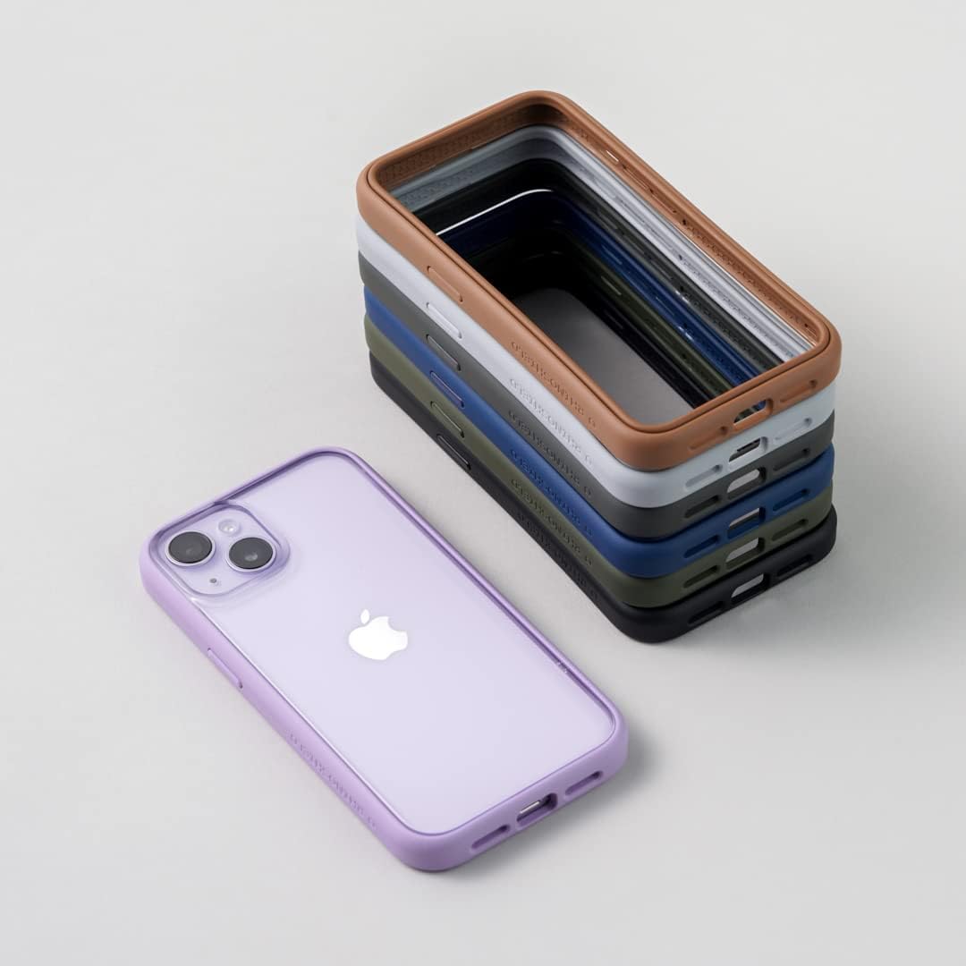 RhinoShield Bumper Case kompatibel mit [iPhone 14] | CrashGuard NX - Stossdämpfende Schutzhülle im s