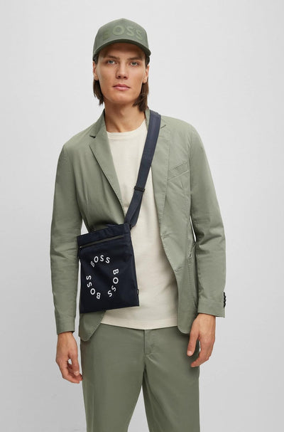 BOSS Catch 2.0C_S zip en Herren Crossbody, Dark Blue409