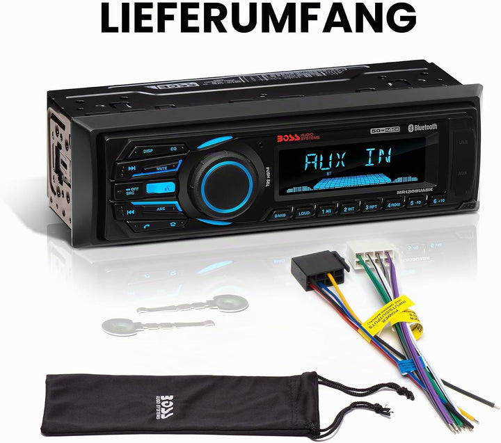BOSS AUDIO Systems 153-mr1308uabk Radio Bluetooth