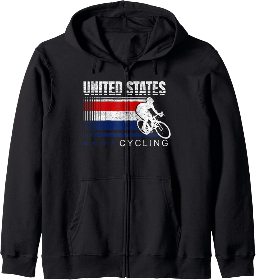 Trendy USA Cycling Kapuzenjacke