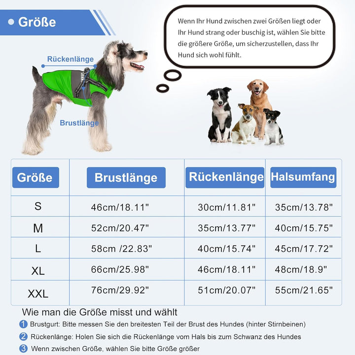 Hundemantel Winter Hundejacke Hundegeschirr Mantel Welpenmantel Jacke Weste Kleidung Kleines Hundege