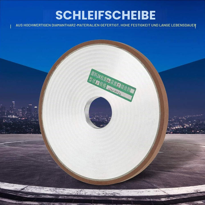 Diamant-Schleifscheibe, 15,2 cm, 150 x 32 x 10 mm, Schleifscheibe, Schleifwerkzeug, Körnung 180 für